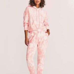 LoveShackFancy Blex Pant in Sunrise Orange